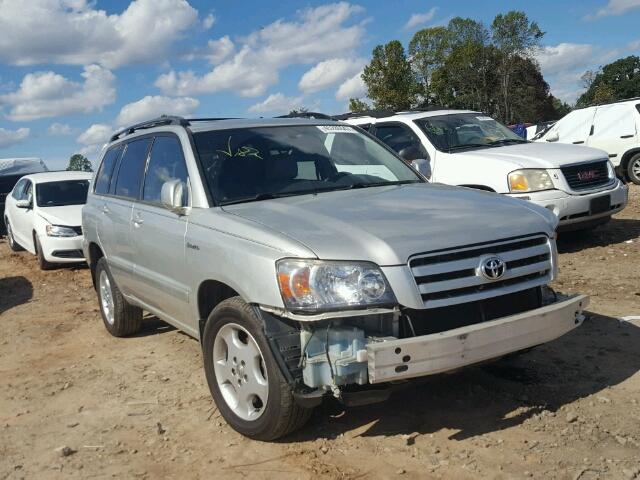 JTEEP21A950092801 - 2005 TOYOTA HIGHLANDER SILVER photo 1