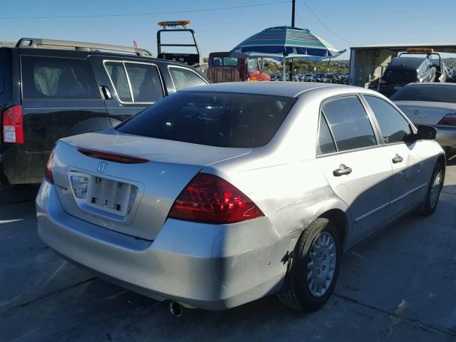 JHMCM56137C008003 - 2007 HONDA ACCORD GRAY photo 4