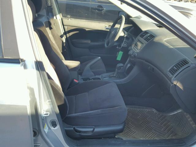 JHMCM56137C008003 - 2007 HONDA ACCORD GRAY photo 5