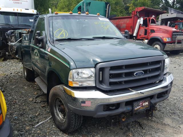 1FDSF35P53EC49007 - 2003 FORD F350 SRW S GREEN photo 1