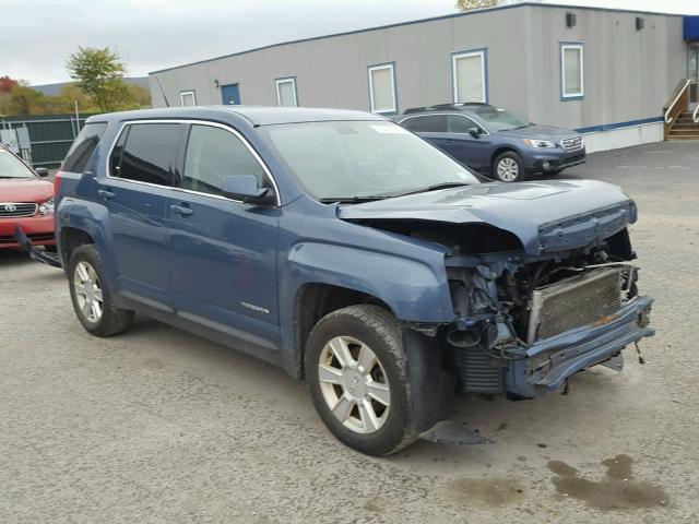 2CTFLREC4B6347239 - 2011 GMC TERRAIN SL BLUE photo 1