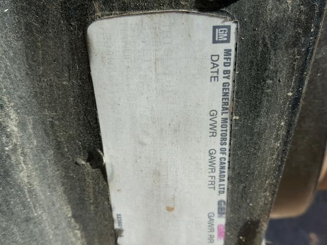 2G4WB14T0L1431120 - 1990 BUICK REGAL CUST BLACK photo 10