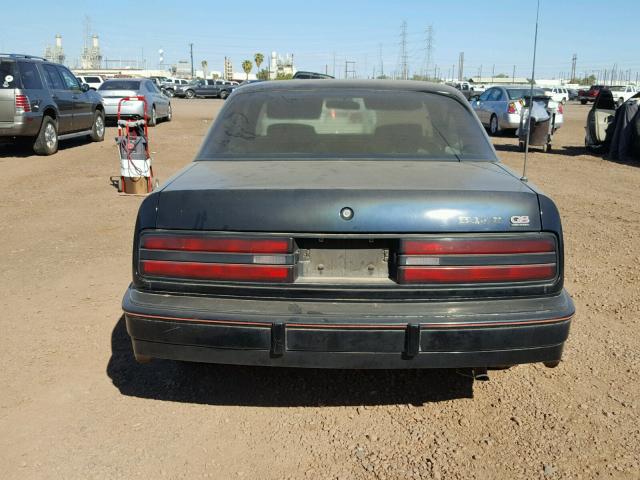 2G4WB14T0L1431120 - 1990 BUICK REGAL CUST BLACK photo 9