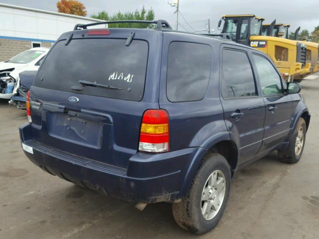 1FMCU94143KD49675 - 2003 FORD ESCAPE BLUE photo 4