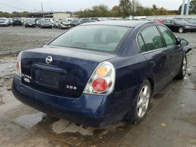 1N4AL11D35C151672 - 2005 NISSAN ALTIMA S BLUE photo 4