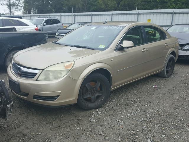 1G8ZS57N87F194231 - 2007 SATURN AURA XE GOLD photo 2