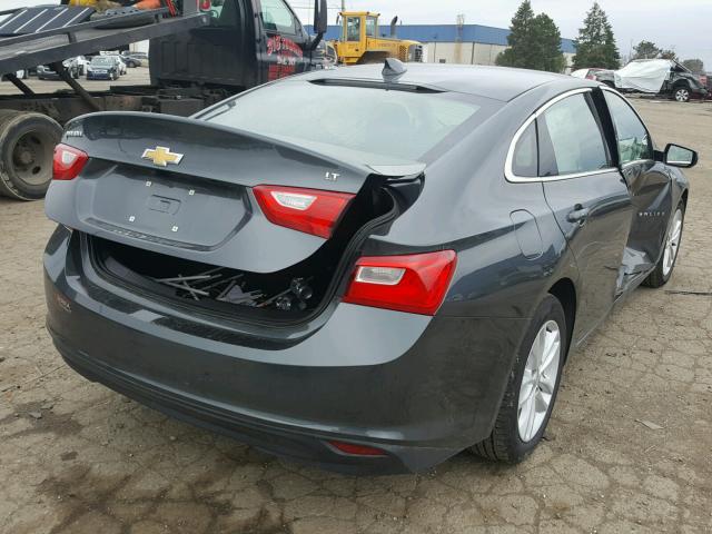 1G1ZE5ST0GF336339 - 2016 CHEVROLET MALIBU LT GRAY photo 4