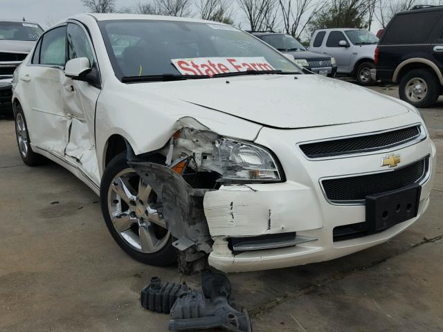 1G1ZC5E14BF310612 - 2011 CHEVROLET MALIBU 1LT WHITE photo 1