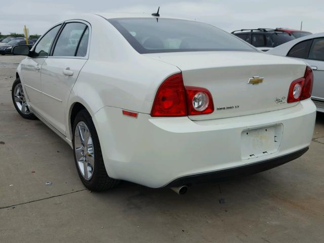 1G1ZC5E14BF310612 - 2011 CHEVROLET MALIBU 1LT WHITE photo 3