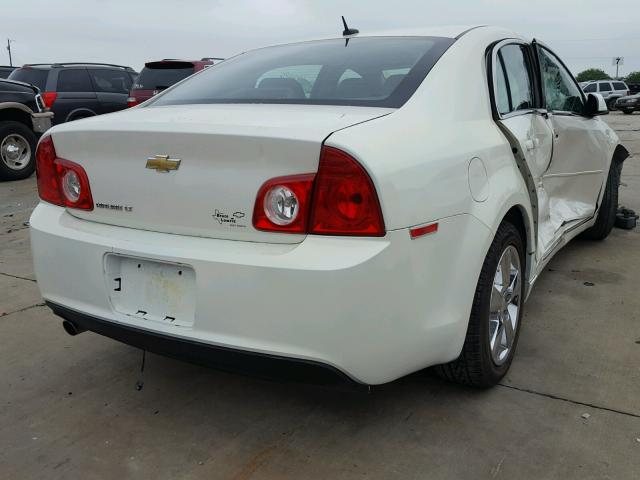 1G1ZC5E14BF310612 - 2011 CHEVROLET MALIBU 1LT WHITE photo 4