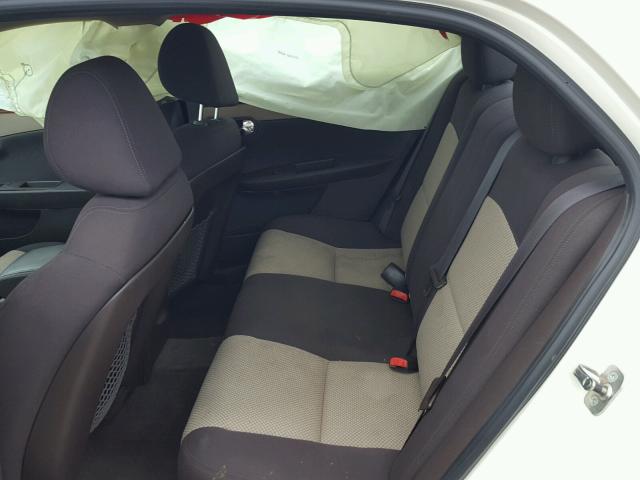 1G1ZC5E14BF310612 - 2011 CHEVROLET MALIBU 1LT WHITE photo 6