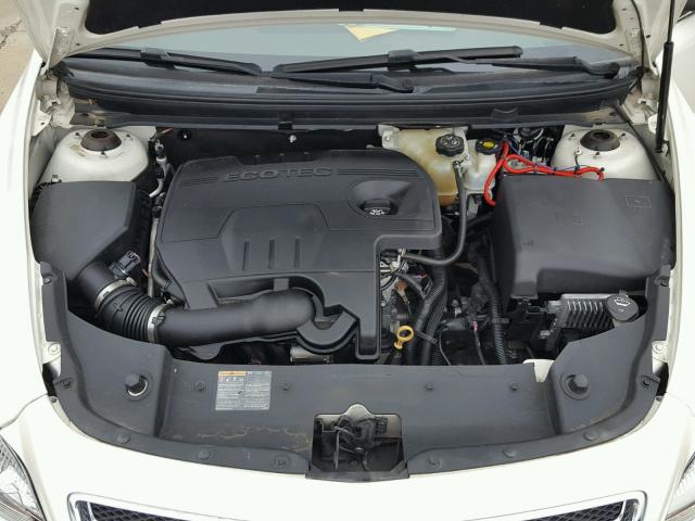 1G1ZC5E14BF310612 - 2011 CHEVROLET MALIBU 1LT WHITE photo 7