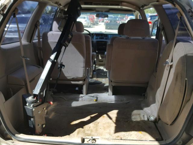 JHMRA1846TC014164 - 1996 HONDA ODYSSEY BA GOLD photo 9