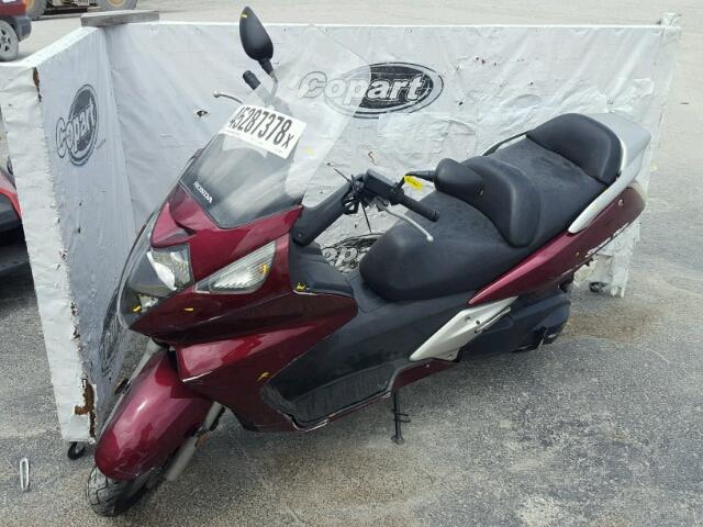 JH2PF01189K700099 - 2009 HONDA FSC600 D MAROON photo 2