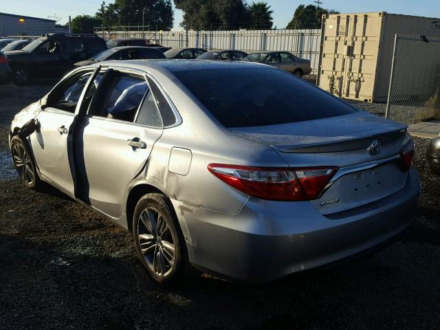 4T1BF1FK2FU036520 - 2015 TOYOTA CAMRY LE SILVER photo 3