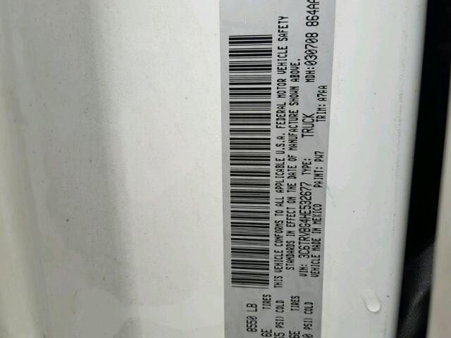 3C6TRVBG4HE532677 - 2017 RAM PROMASTER 白色 照片 10