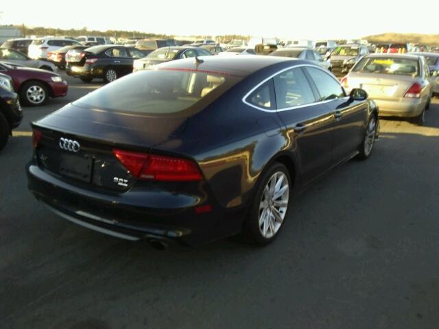 WAU2GAFC9DN008499 - 2013 AUDI A7 PRESTIG BLUE photo 3