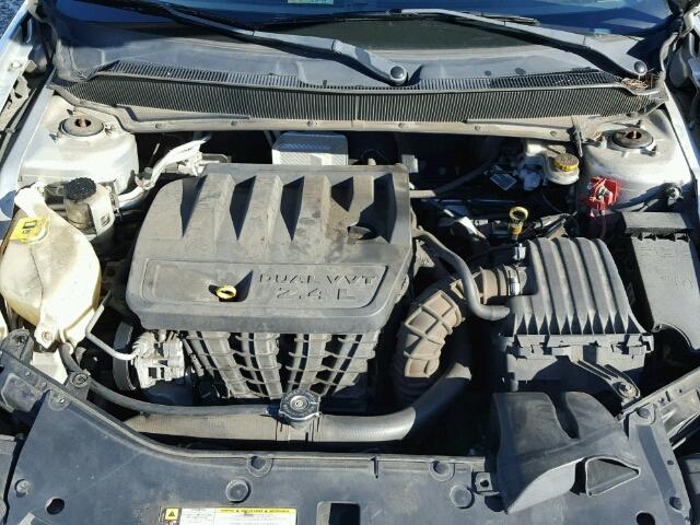 1B3LC56K18N216238 - 2008 DODGE AVENGER SX SILVER photo 7