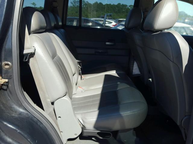 1D4HD58N56F162350 - 2006 DODGE DURANGO LI GRAY photo 6