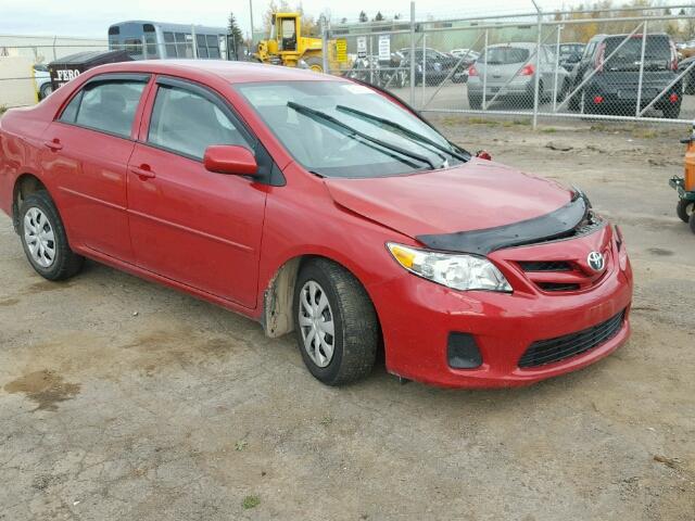 2T1BU4EE0DC964408 - 2013 TOYOTA COROLLA BA RED photo 1