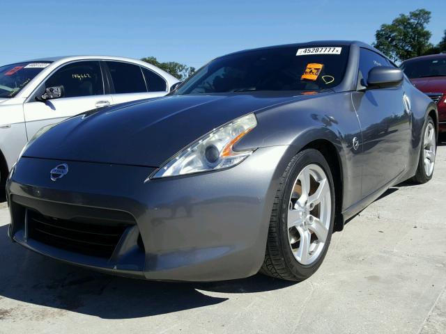 JN1AZ4EH2CM560408 - 2012 NISSAN 370Z BASE GRAY photo 2