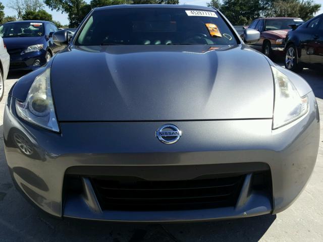 JN1AZ4EH2CM560408 - 2012 NISSAN 370Z BASE GRAY photo 9