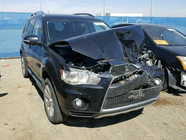 JA4JT5AX7AZ609324 - 2010 MITSUBISHI OUTLANDER BLACK photo 1