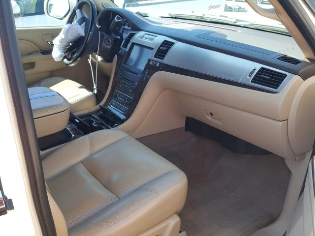 1GYUKCEF7AR149166 - 2010 CADILLAC ESCALADE P BEIGE photo 5