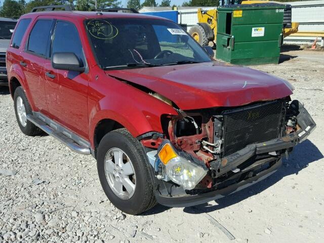 1FMCU9D71AKC91686 - 2010 FORD ESCAPE RED photo 1