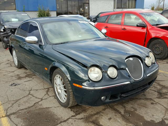 SAJWA01A07FN76193 - 2007 JAGUAR S-TYPE GREEN photo 1