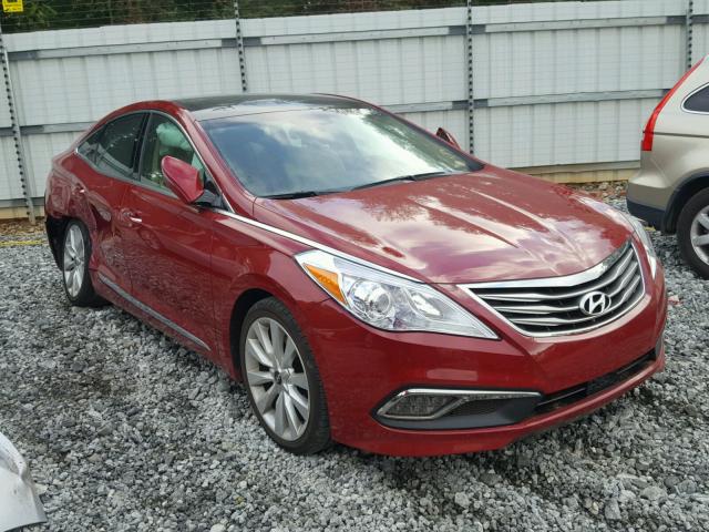 KMHFH4JG9GA529601 - 2016 HYUNDAI AZERA LIMI RED photo 1