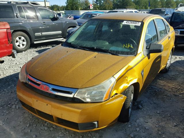 1FAHP35N99W111635 - 2009 FORD FOCUS SE GOLD photo 2