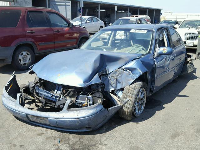 1G1NE52J6XY135286 - 1999 CHEVROLET MALIBU LS ლურჯი ფოტო 2