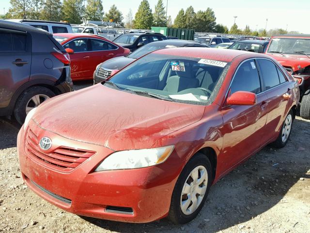 4T1BE46K17U173910 - 2007 TOYOTA CAMRY NEW BURGUNDY photo 2