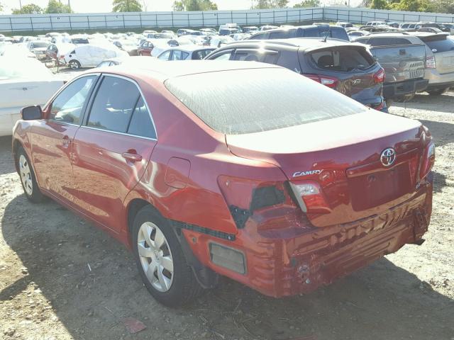 4T1BE46K17U173910 - 2007 TOYOTA CAMRY NEW BURGUNDY photo 3