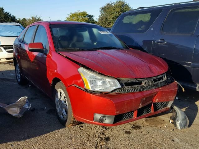 1FAHP36N29W242310 - 2009 FORD FOCUS SES RED photo 1