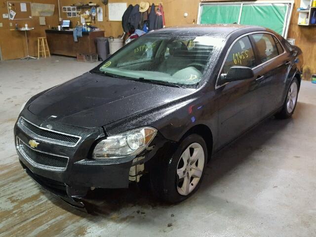 1G1ZB5E01CF221835 - 2012 CHEVROLET MALIBU LS أسود صورة 2