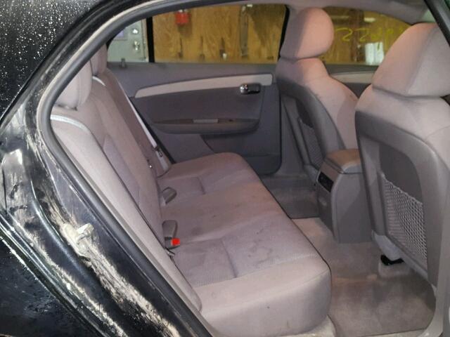 1G1ZB5E01CF221835 - 2012 CHEVROLET MALIBU LS أسود صورة 6