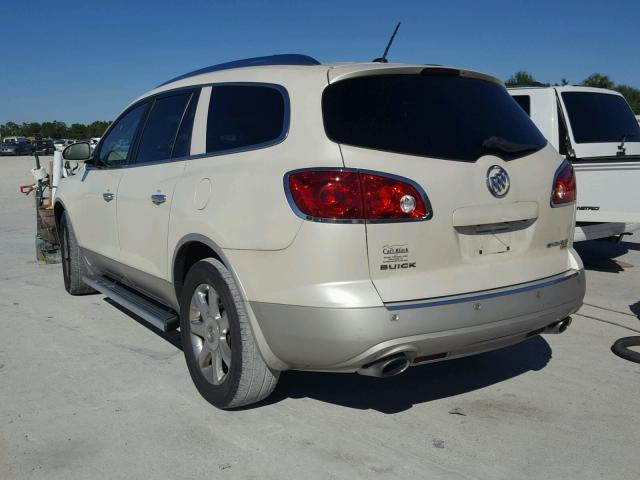 5GAER23D89J167110 - 2009 BUICK ENCLAVE CX CREAM photo 3