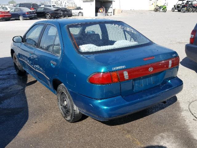 1N4AB41D4TC800235 - 1996 NISSAN SENTRA E GREEN photo 3