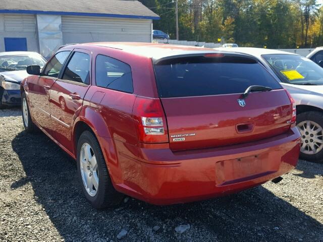 2D4GZ47V16H443178 - 2006 DODGE MAGNUM SXT RED photo 3