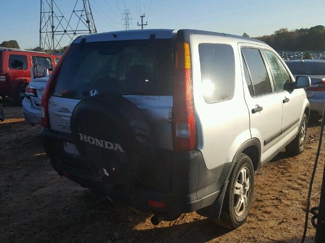 SHSRD78844U216772 - 2004 HONDA CR-V EX SILVER photo 4