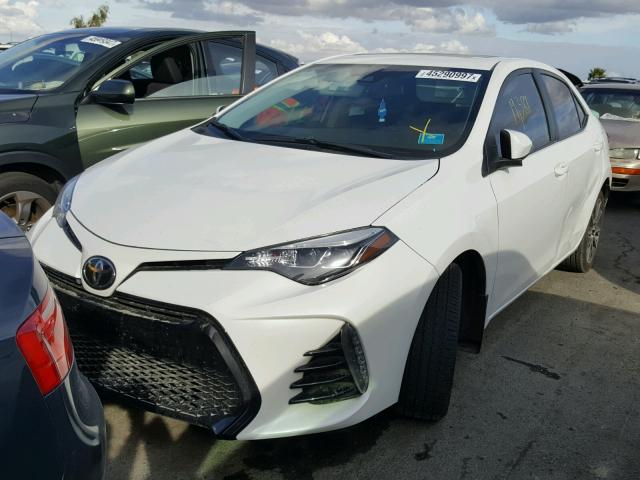 5YFBURHE6HP613307 - 2017 TOYOTA COROLLA L WHITE photo 2