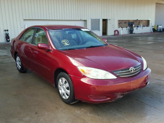 4T1BE32K92U014562 - 2002 TOYOTA CAMRY LE MAROON photo 1