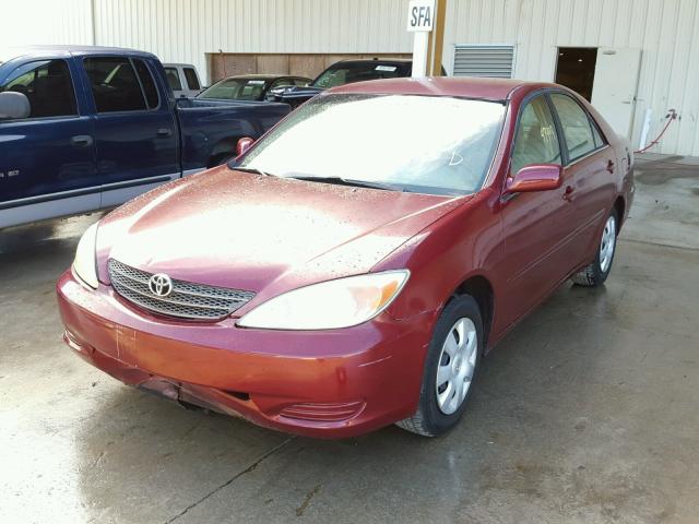 4T1BE32K92U014562 - 2002 TOYOTA CAMRY LE MAROON photo 2