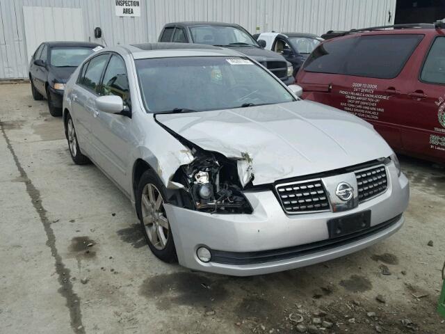 1N4BA41E84C841775 - 2004 NISSAN MAXIMA SE GRAY photo 1