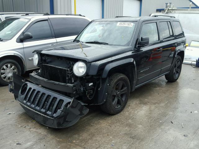 1C4NJPFB8ED509970 - 2014 JEEP PATRIOT LA BLACK photo 2