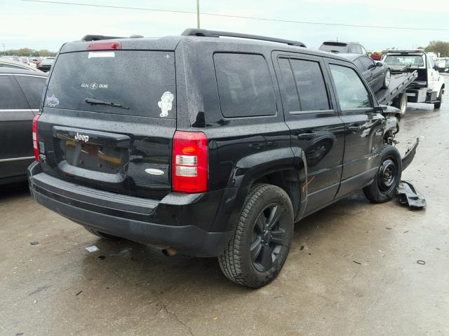 1C4NJPFB8ED509970 - 2014 JEEP PATRIOT LA BLACK photo 4