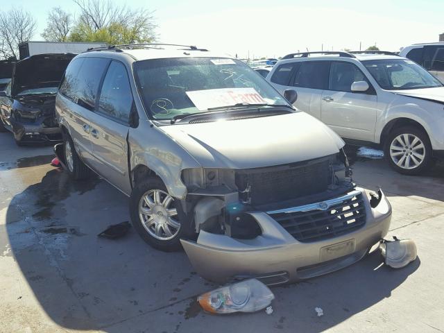 2A8GP54L96R885463 - 2006 CHRYSLER TOWN & COU GOLD photo 1