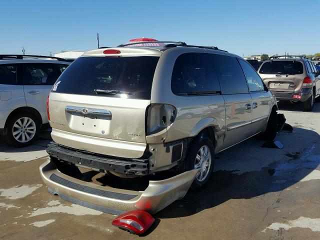 2A8GP54L96R885463 - 2006 CHRYSLER TOWN & COU GOLD photo 4